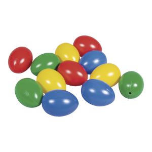 Plastic eggs, 4,5cm ø