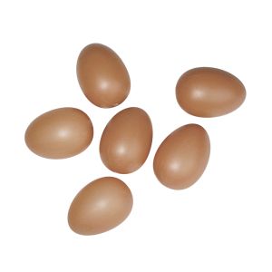 Plastik Eier, 6cm ø
