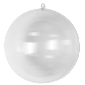 Plastic ball, two parts, 20 cm ø