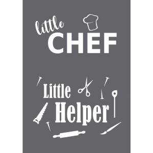 Stencil  Little Chef  A5