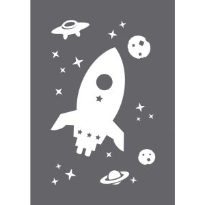 Schablone  Space  A5