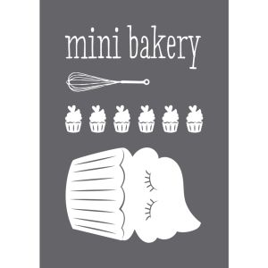 Schablone  Mini Bakery  A5