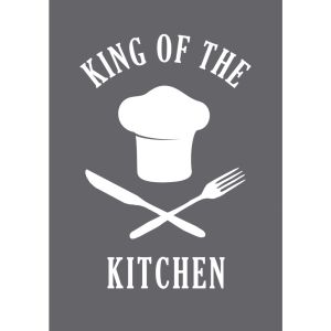Schablone  King of the kitchen  A5