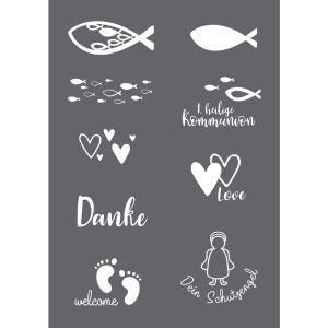 Screen printing stencil Event A5