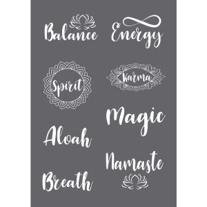 Screen printing stencil Spirit A5