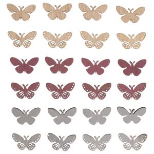 Holz-Streuteile Schmetterling