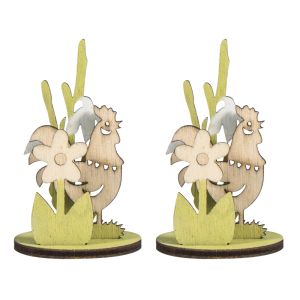 Holz-Steckteile Blumenwiese