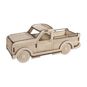Wood.build.kit 3D small truck, FSC 100%