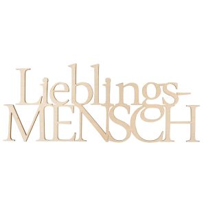 Ecrit. bois  Lieblingsmensch , FSC 100%
