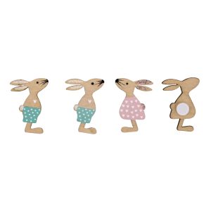 Small wooden objects Easter friends