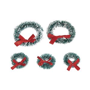 Christmas wreath miniatures