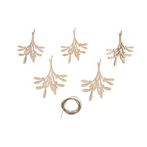 Holz Deko Mistelzweig, FSC Mix Credit