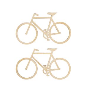 Vélo déco en bois, FSC Mix Credit