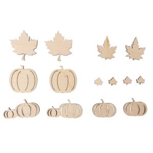 Wooden shapes Autumn, FSC Mix Credit