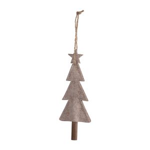 Filz Weihnachtsbaum m.Herzen, zum Hängen