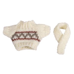 Mini Strickpullover Lasse + Schal