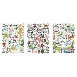 Transfer  Rub on  X-Mas