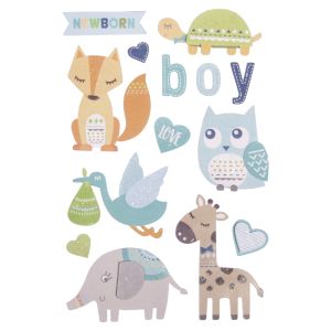 3D Papier Sticker Baby