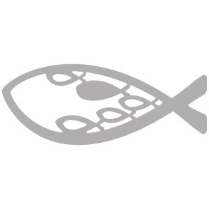 Stanzschablone: Fisch