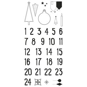 Clear Stamps - Advent calendar Nordic