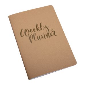 Booklet Weekly Planner ,FSC Mix Credit