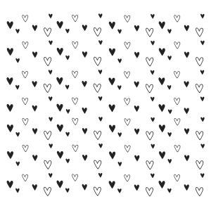 Clear Stamps - Fond Coeurs