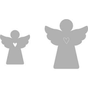 Gabarit de découpage Ange gardien