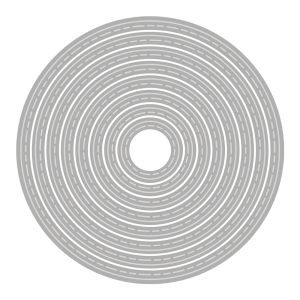 Stanzschablonen Kreis Steppnaht