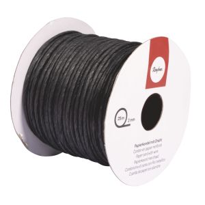 Cordon de papier avec fil, 2mm ø