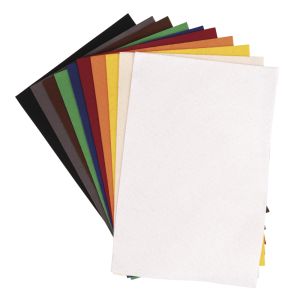 Bastel-Filz 10 Farben sortiert