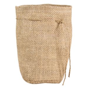 Jutesack mit rundem Boden, 10cm ø