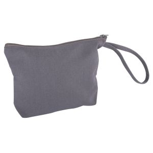 Cosmetic bag with zipper