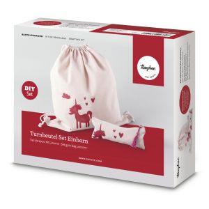 BP: Turnbeutel Set Einhorn