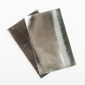 Metallic leatherette blanks, 2 colours