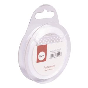 Organzaband mit Punkten