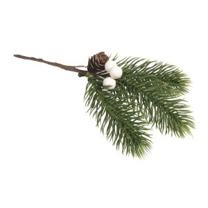 Deko Zweig mit weißen Beeren