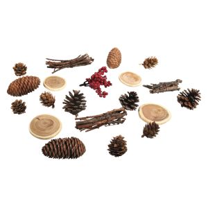 Natural mix with cones