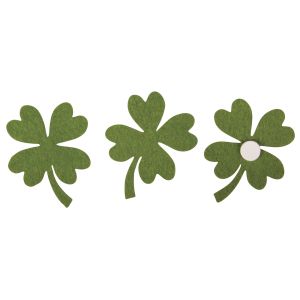 Felt objects Cloverleaf