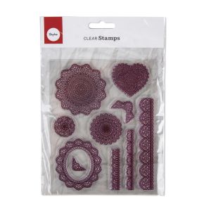 Clear Stamps - Vintage Spitzenornamente
