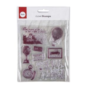 Clear Stamps-Vintage Voyage ds le temps
