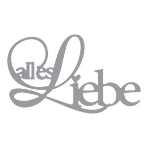 Stanzschabl. : alles Liebe