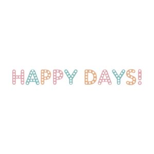 Washi Tape  Happy Days