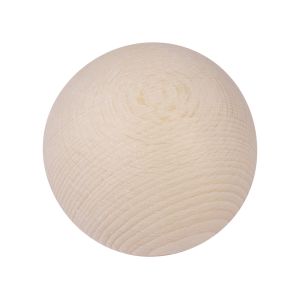 Raw-wood balls, undrilled, 60mm ø