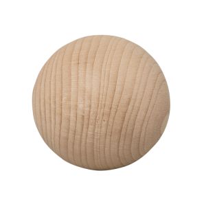 Raw-wood balls, undrilled, 80mm ø
