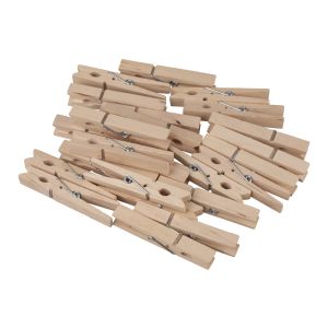 Wooden clothes pegs, 72 mm