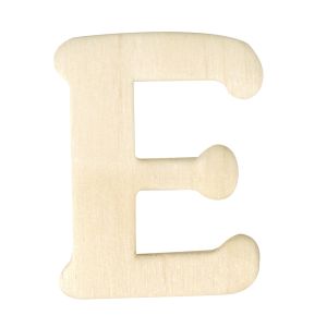 Wooden letters, 4 cm