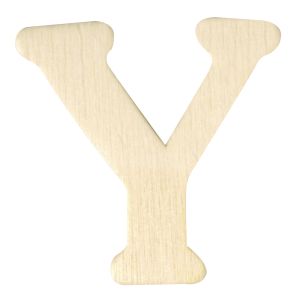 Wooden letters, 4 cm