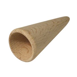 Wooden goodie cornet cone-end