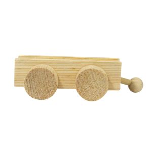 Wagon en bois,  8x4,5x2,5 cm