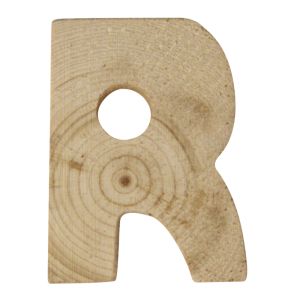 Wooden  letters